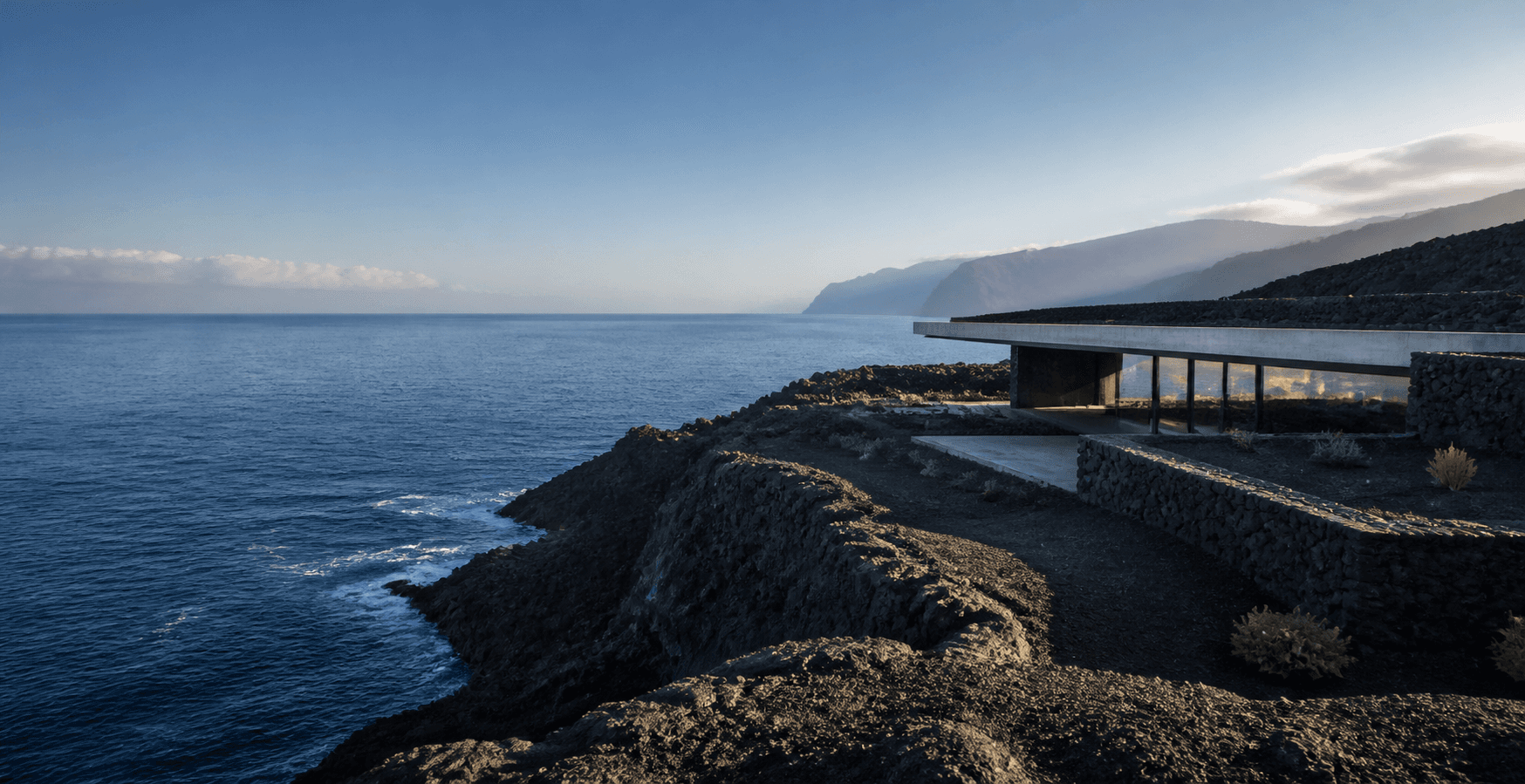 Paisaje costero de Canarias como imagen editorial de una asesoría empresarial canaria.